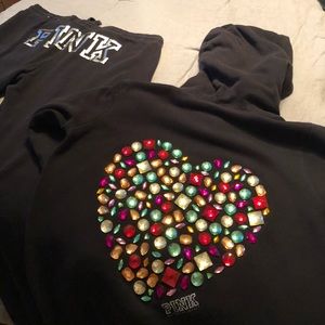 VICTORIA’S SECRET Jeweled Sweatsuit Set